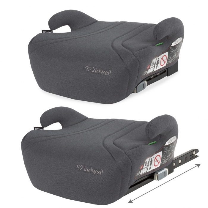 Kidwell Bono Grey - Inaltator auto cu ISOFIX sigur - imagine 2