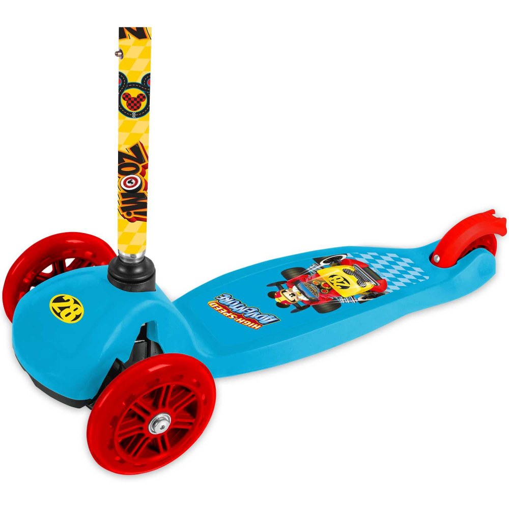 Trotineta 3 roti Mickey Seven | Ghidon reglabil