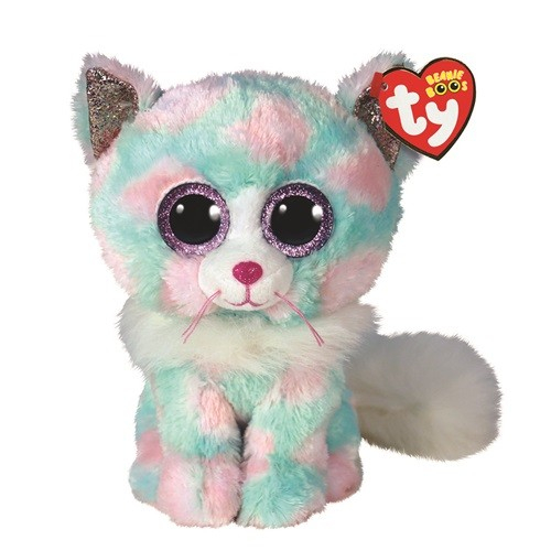Plus Ty Pisicuta Opal Pastel 24cm Jucarie Moale