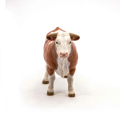 Papo Taur Simmental | Figurină Realistă Fermă - imagine 2