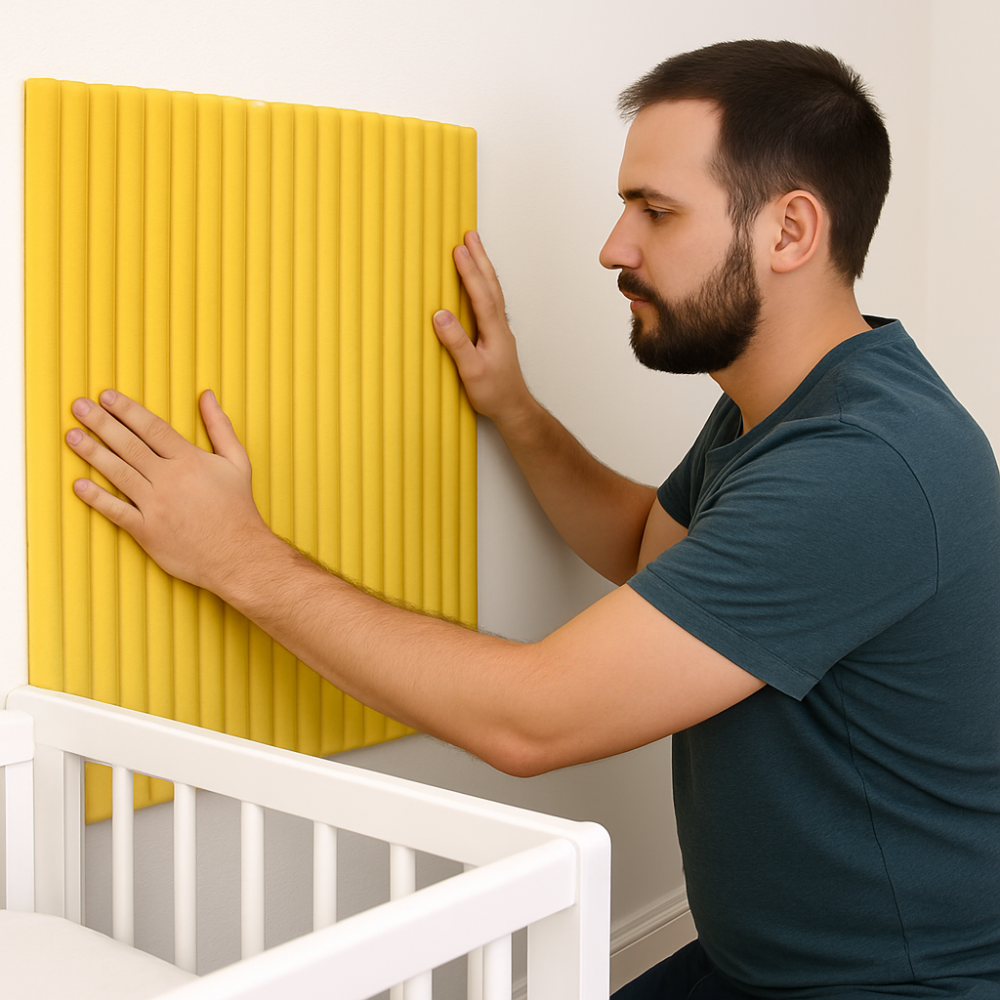 Car Boy Safety Panou Protectie Copii Galben