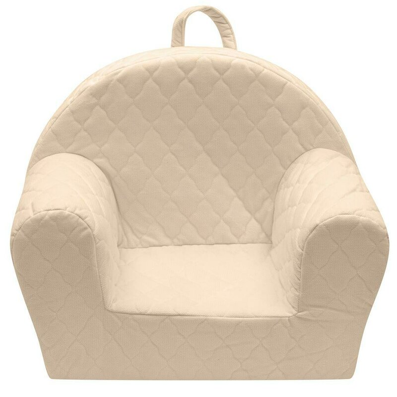 Fotoliu New Baby Clouds Beige cu buzunar
