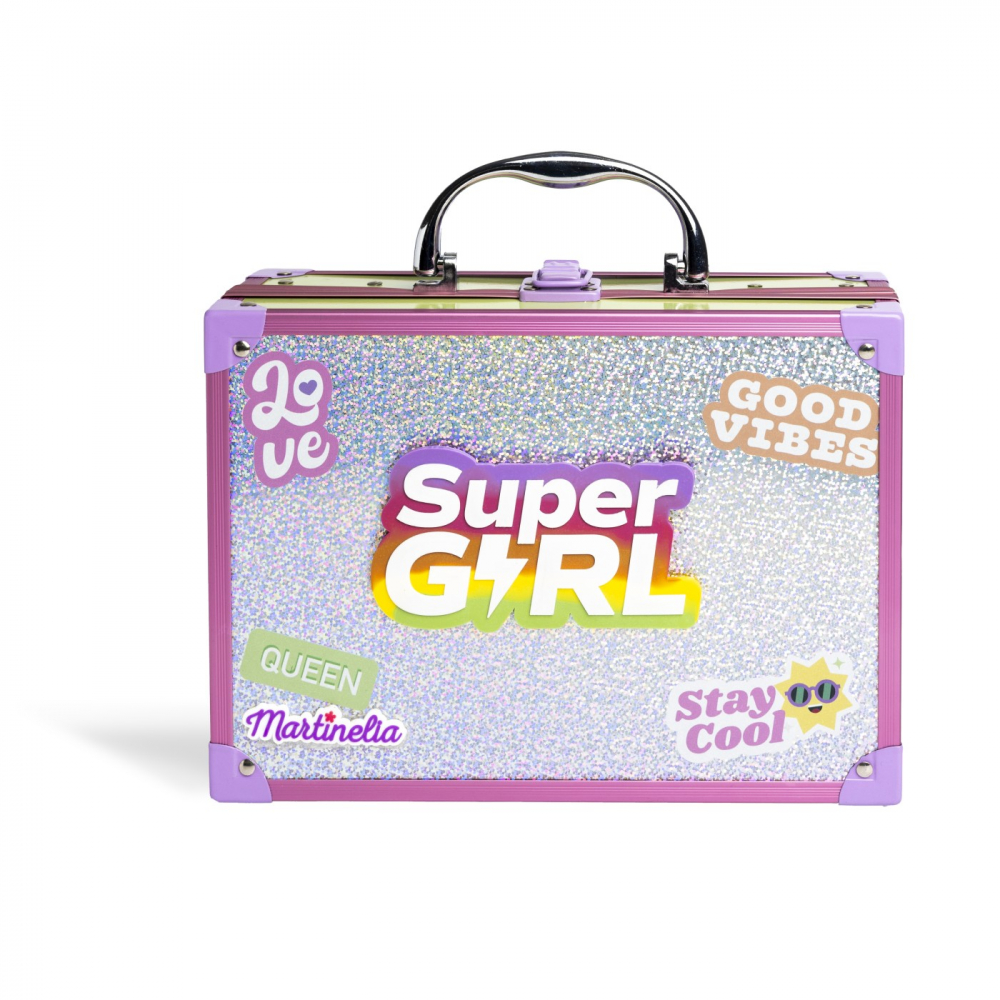 Martinelia Trusa Machiaj Supergirl cu LED