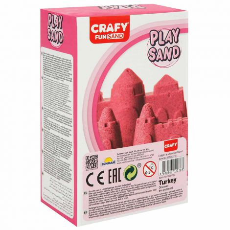 Nisip Kinetic Crafy Fun Sand 500g Roz | Joc Creativ - imagine 3