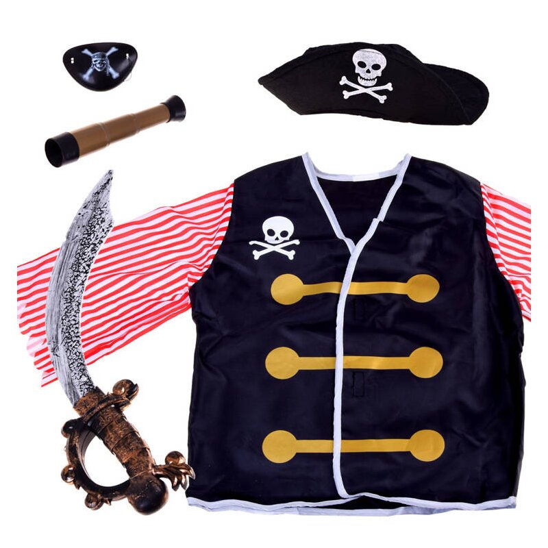 Costum Pirat Copil Jokomisiada - Set Complet