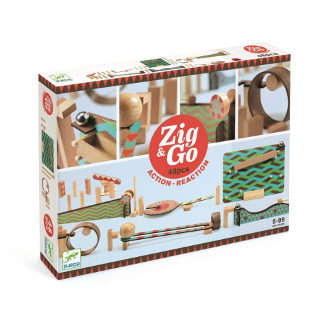 Djeco Zig & Go - Set constructie trasee educational