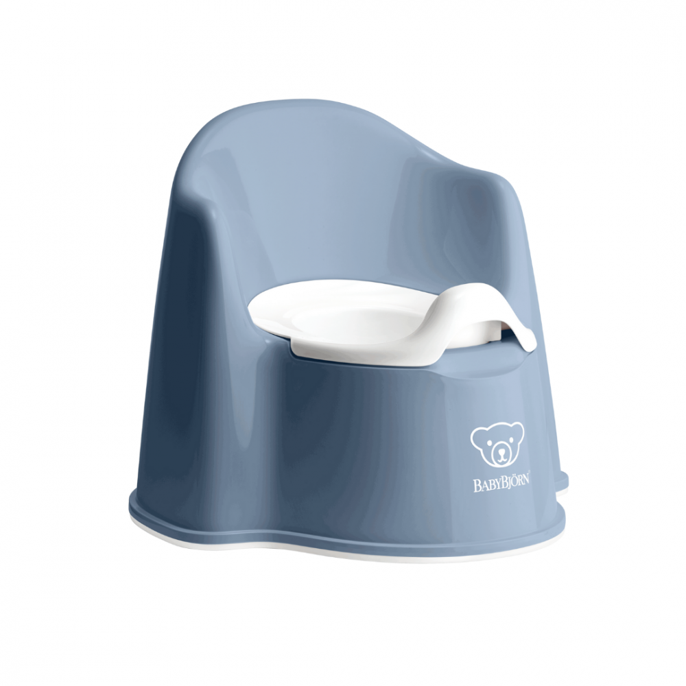 Olita BabyBjorn Deep blue/White, ergonomica - imagine 3