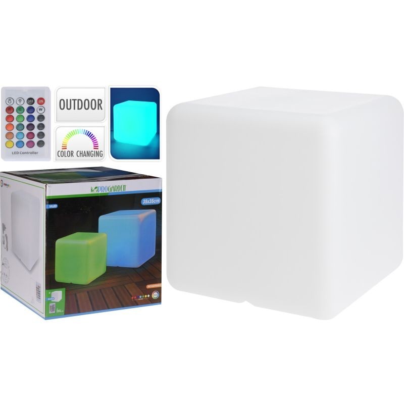 Taburet RGB Procart, Iluminare Colorată - imagine 8
