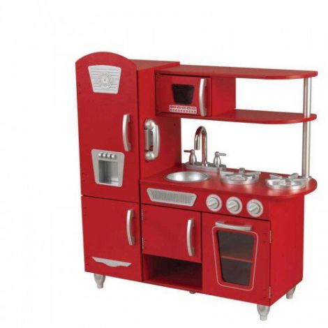 Bucătărie Red Vintage Kidkraft, Lemn
