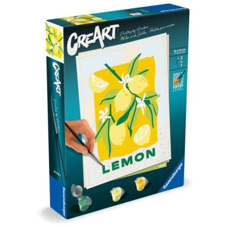 Ravensburger CreArt - Pictură pe Numere Lămâi - imagine 2