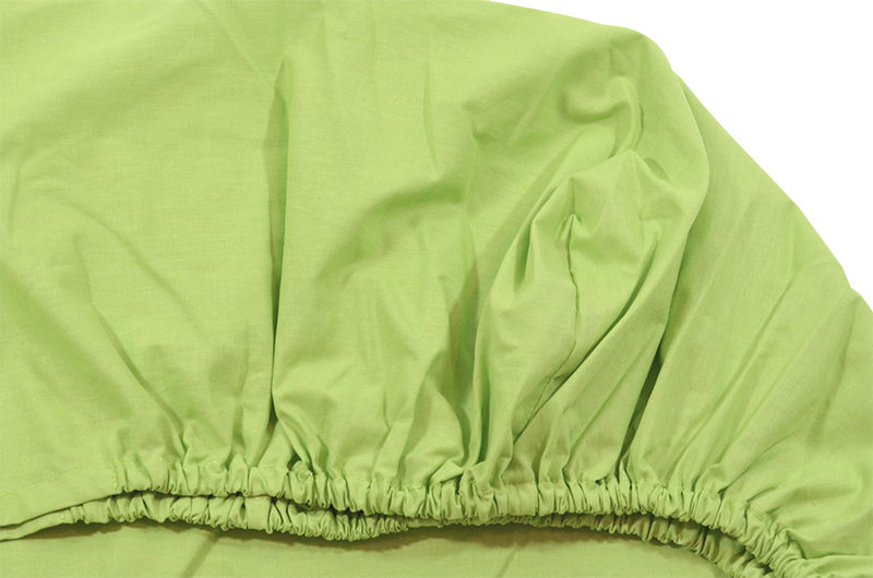 Cearceaf KidsDecor Bumbac, Verde, 70x110 cm - imagine 2