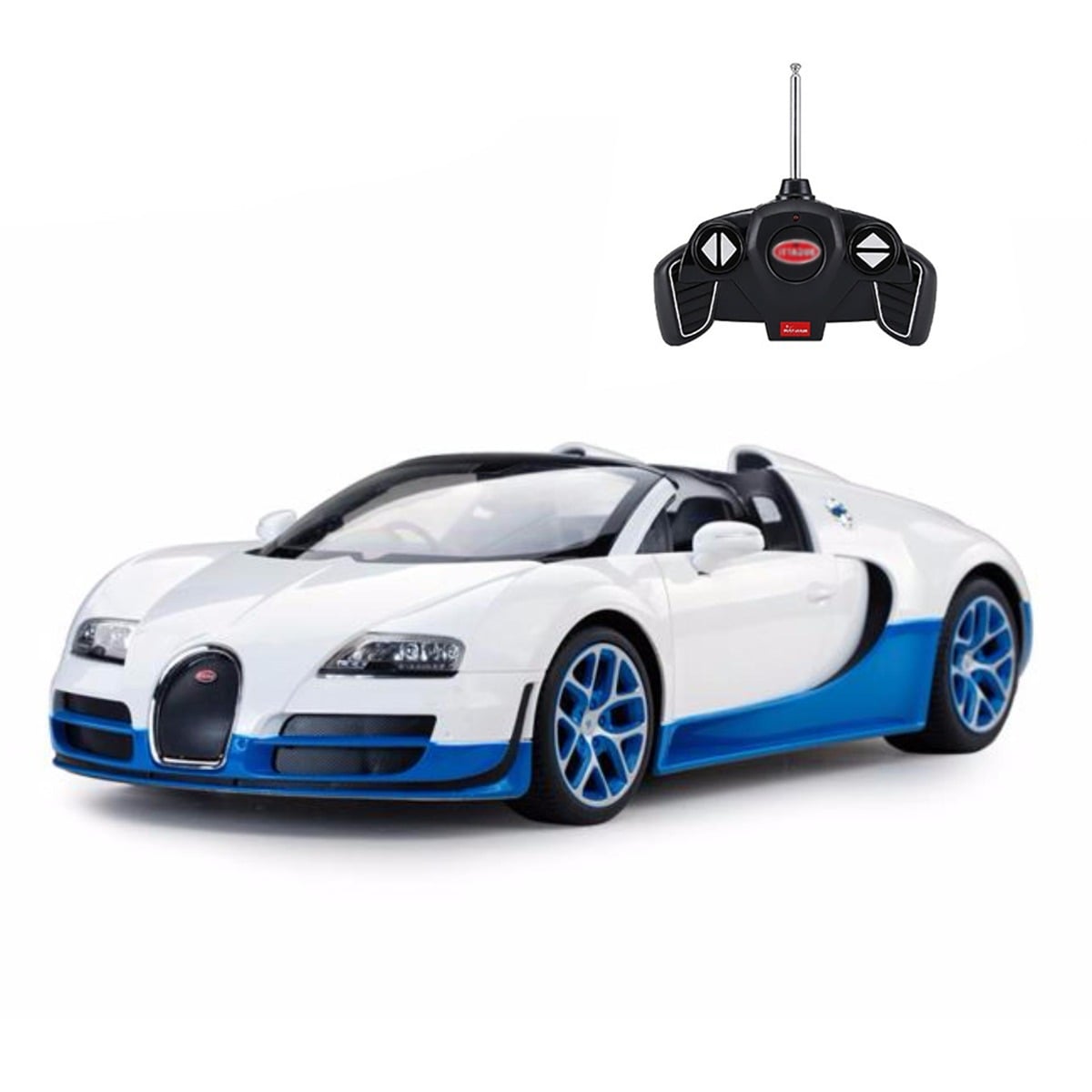 Rastar Bugatti Veyron RC 1:18 Alb