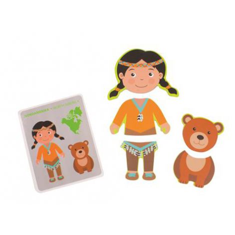 Joc Magnetic Imbraca Personajele Beleduc 3 Ani+ - imagine 3