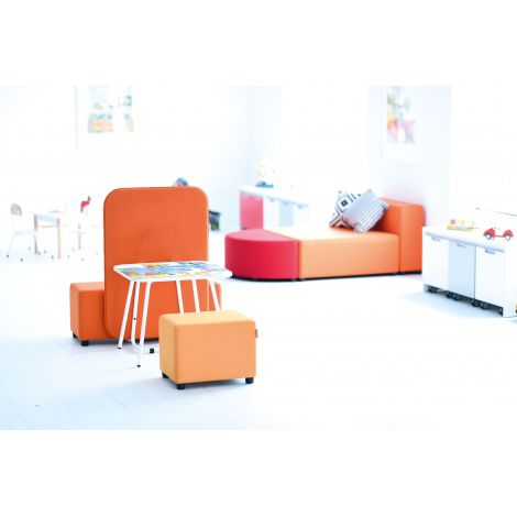 Masa Mini Albă Moje Bambino 60x60 - Spații Profesionale - imagine 5