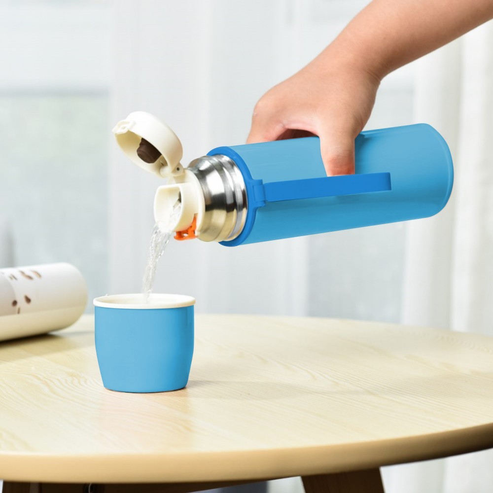 Termos Albastru 500ml Sevibebe Rezistent
