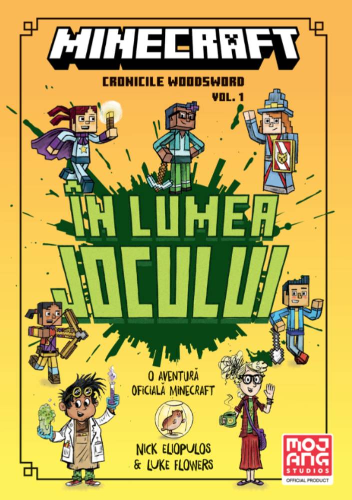 Minecraft Cronicile Woodsword Vol. 1 - Carte Copii