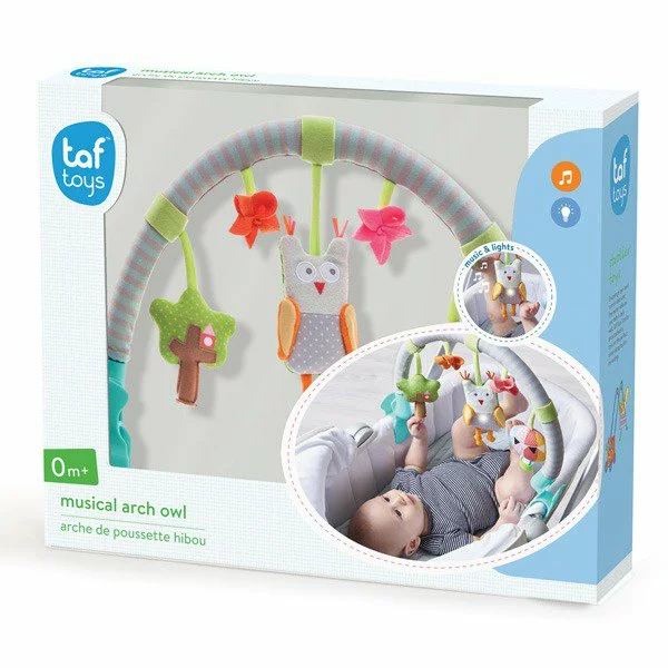 Arcada Muzicală Taf Toys Bufnita pentru Cărucior