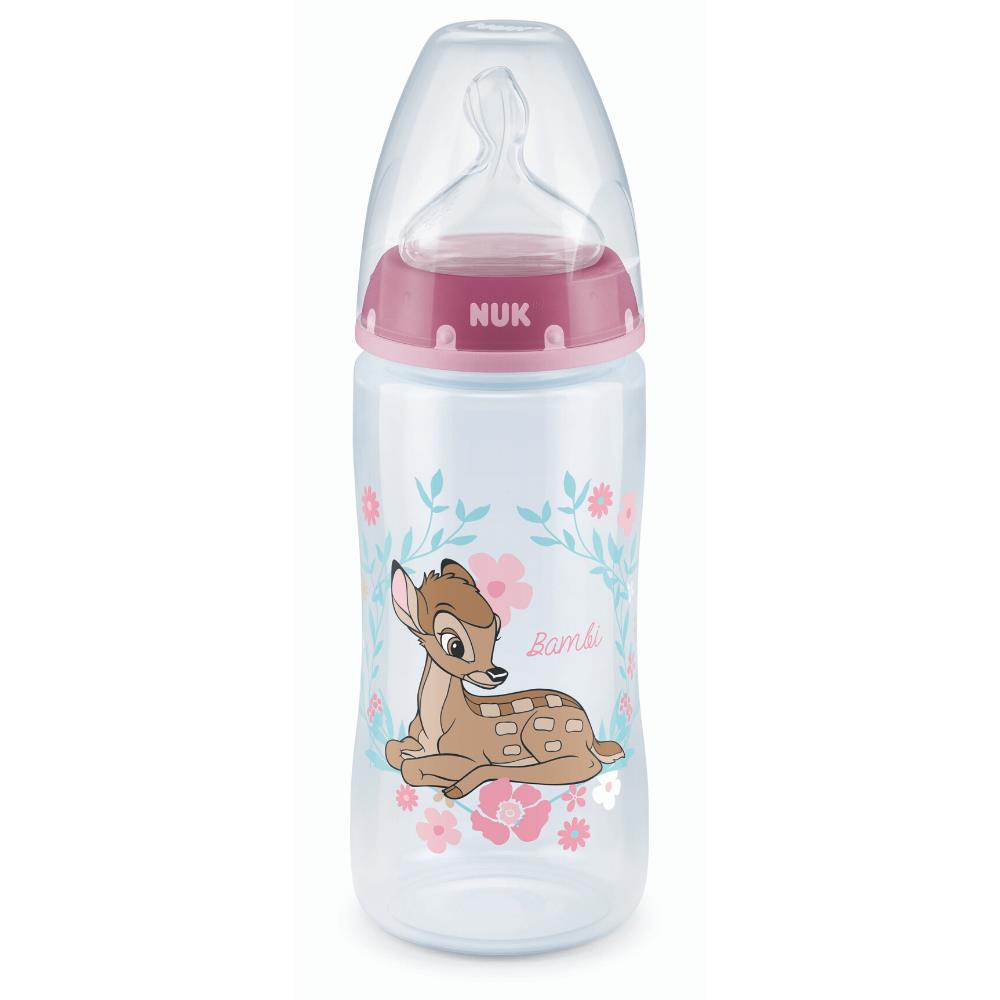 Biberon Nuk First Choice Disney Bambi, 300ml, Silicon
