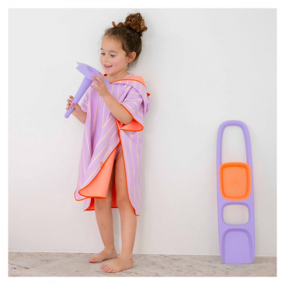 Poncho Plaja Quut Mov - Confort și Eleganță - imagine 2