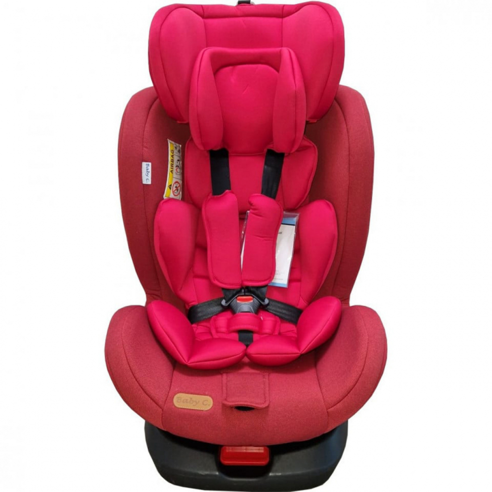 Baby Care Motion Seat 360° i-Size Roșu - imagine 4