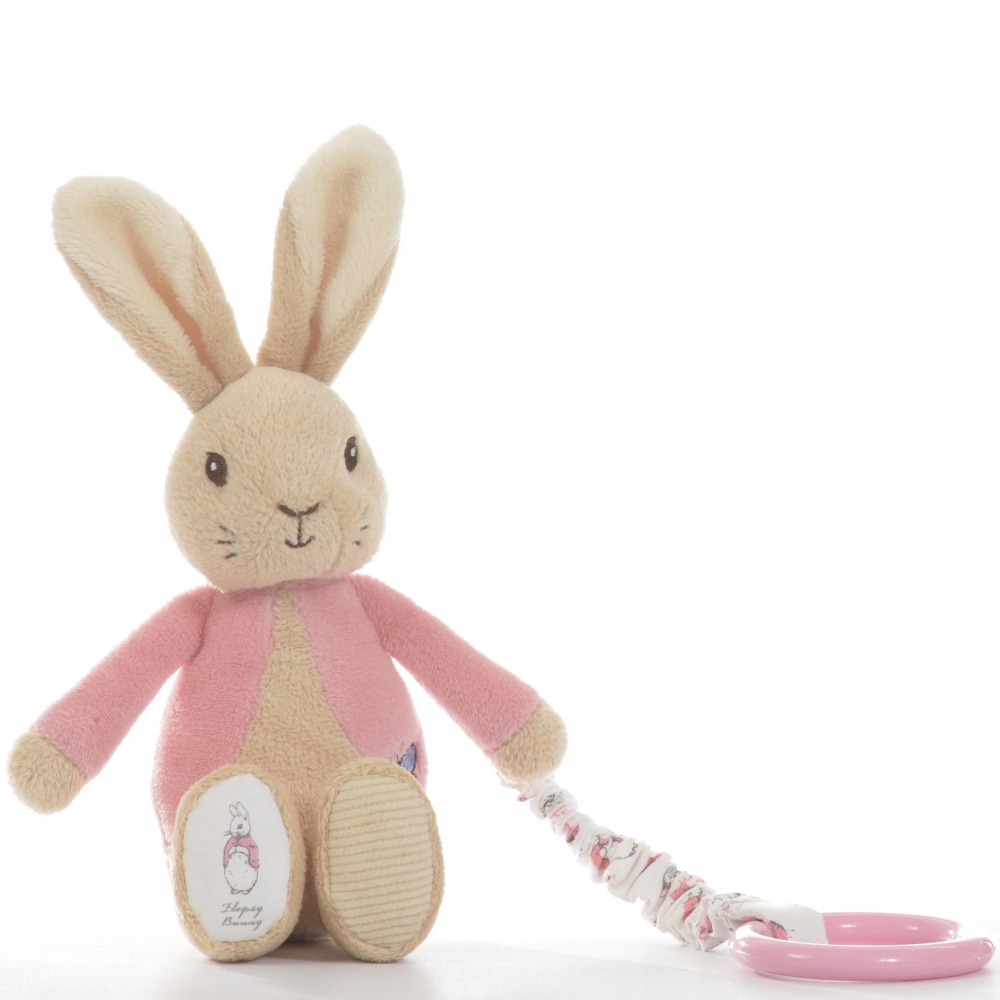 Jucărie Plus Atașabilă Flopsy Rabbit | Rainbow Design - imagine 2