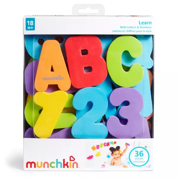 Jucărie baie Munchkin Learn Letters & Numbers - imagine 4