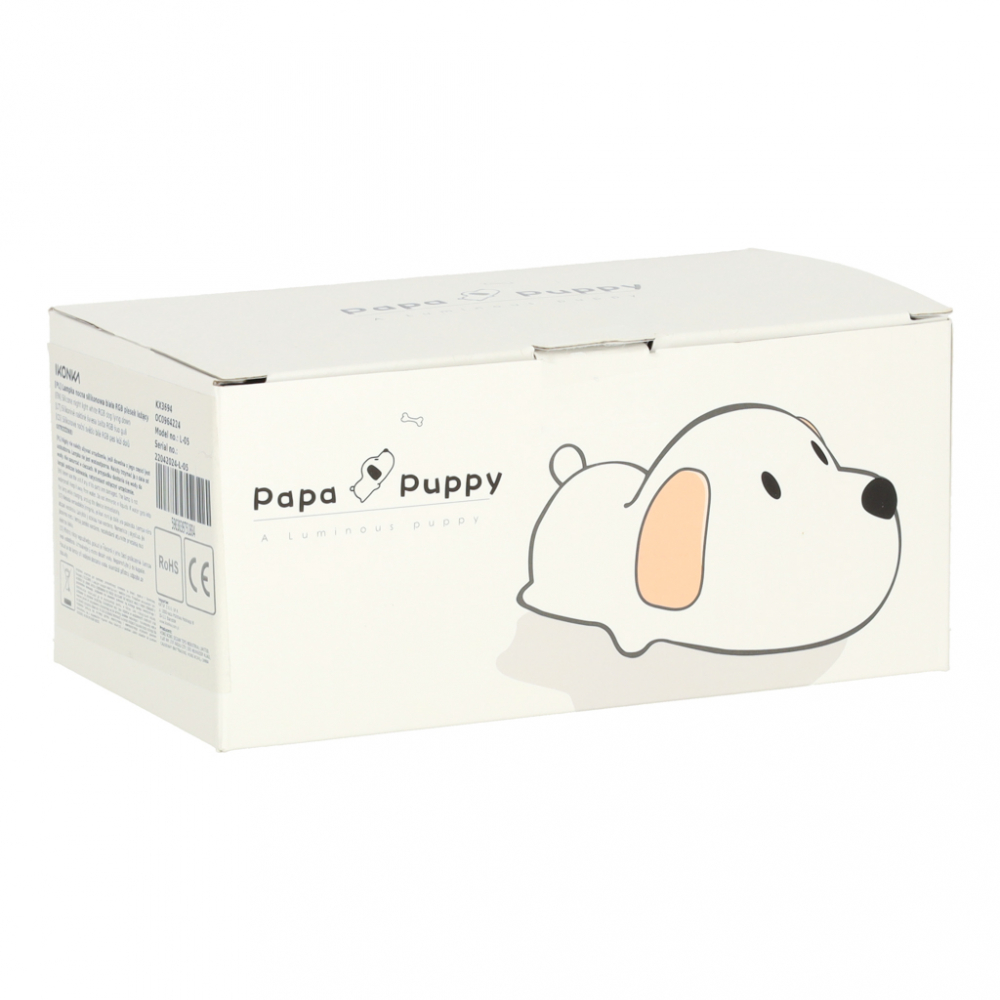 Ikonka Lampa Dog Silicon - Iluminare Sigura
