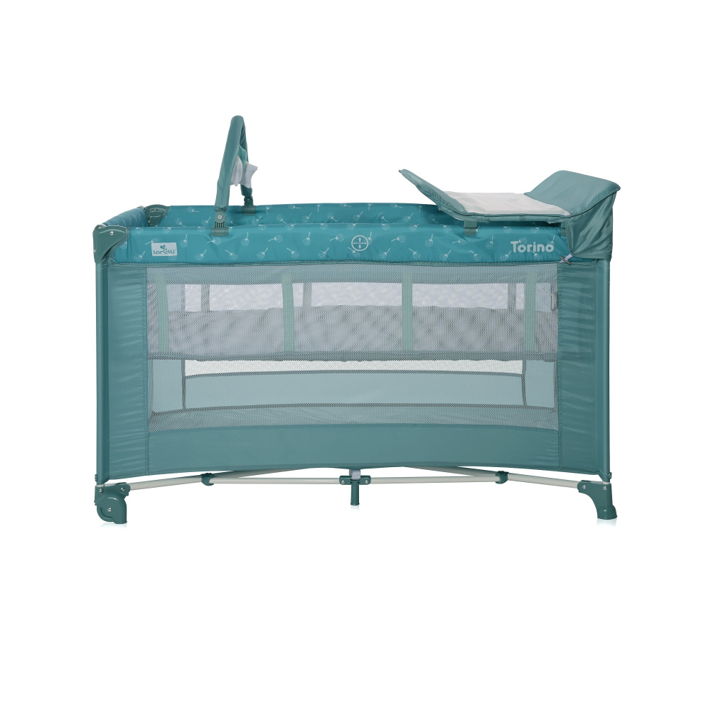 Patut Lorelli Torino Plus Floral, Pliabil si Modular