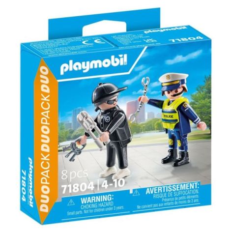 Playmobil Politist și Hot - Aventură în Joc - imagine 2