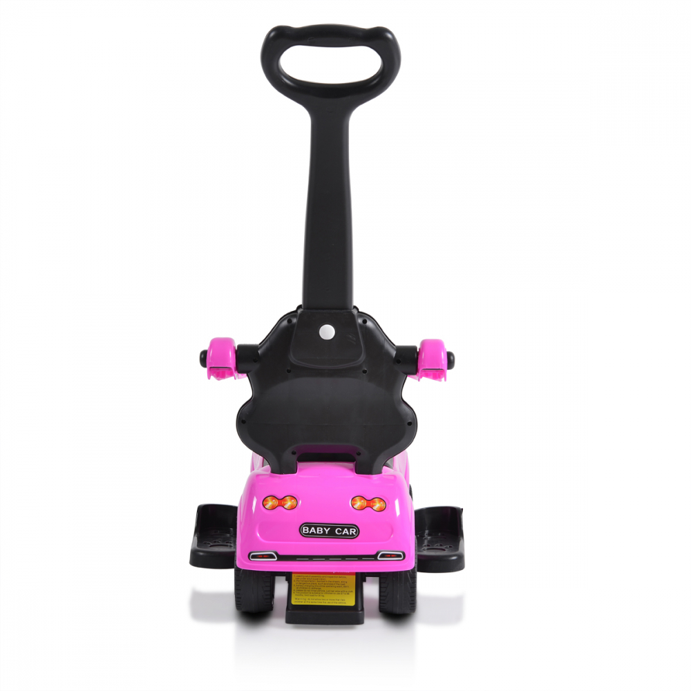 Moni Rider 2in1 Pink - Masinuta cu maner parental - imagine 2