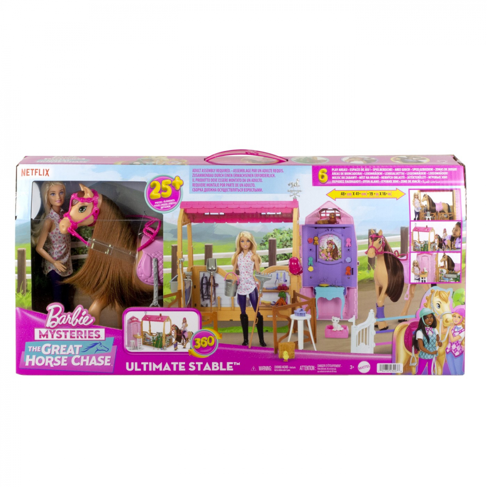 Barbie Mysteries Set Grajd - Peste 25 piese