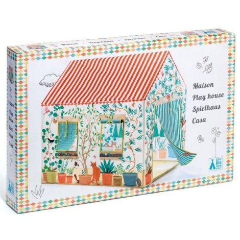Djeco Casa Tinou - Cort Copii cu Design Floral - imagine 3