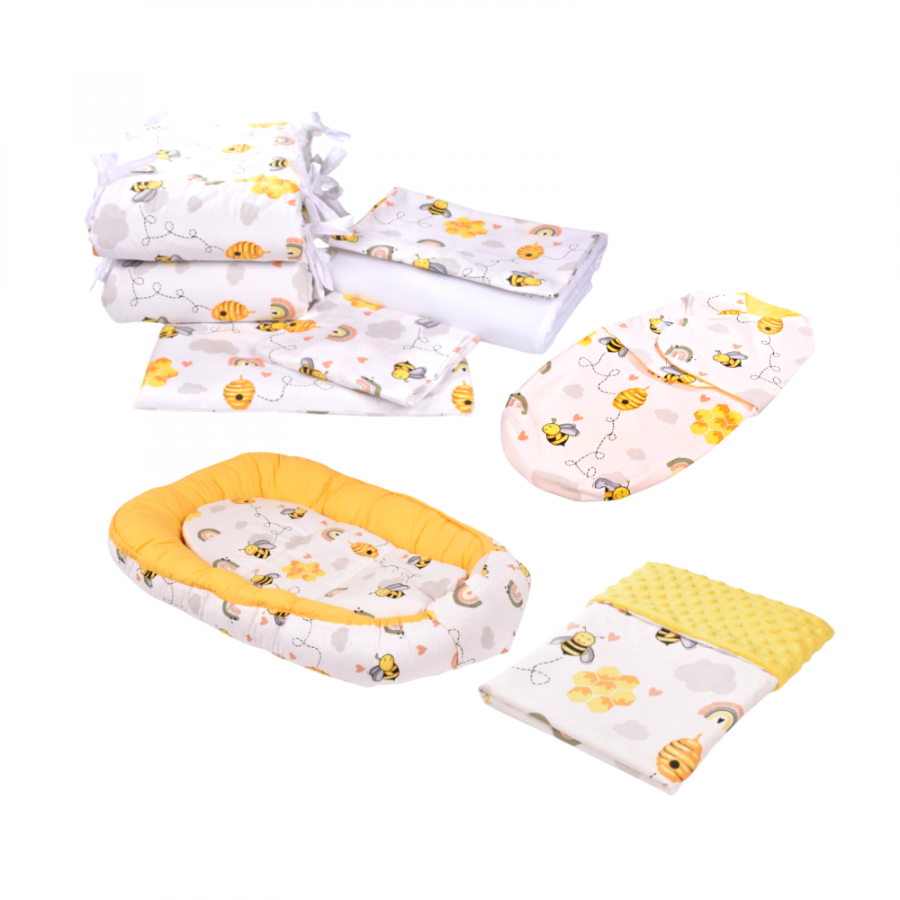 Confort Family Set 10 piese albinute 120x60 cm - imagine 4