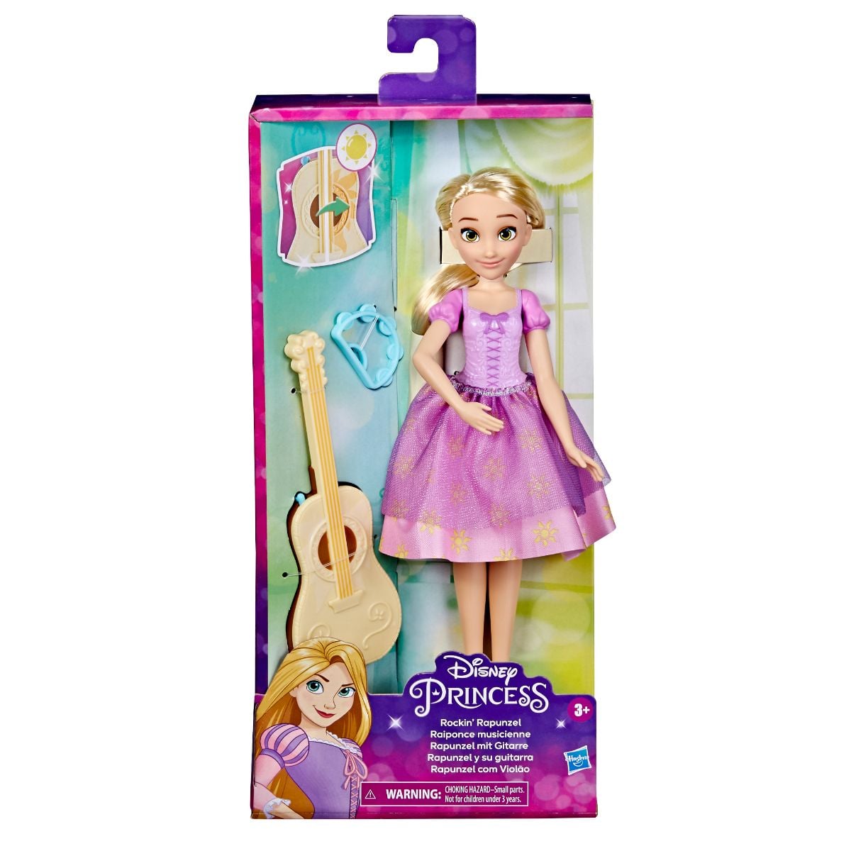 Păpușă Rapunzel Disney Princess Rockin