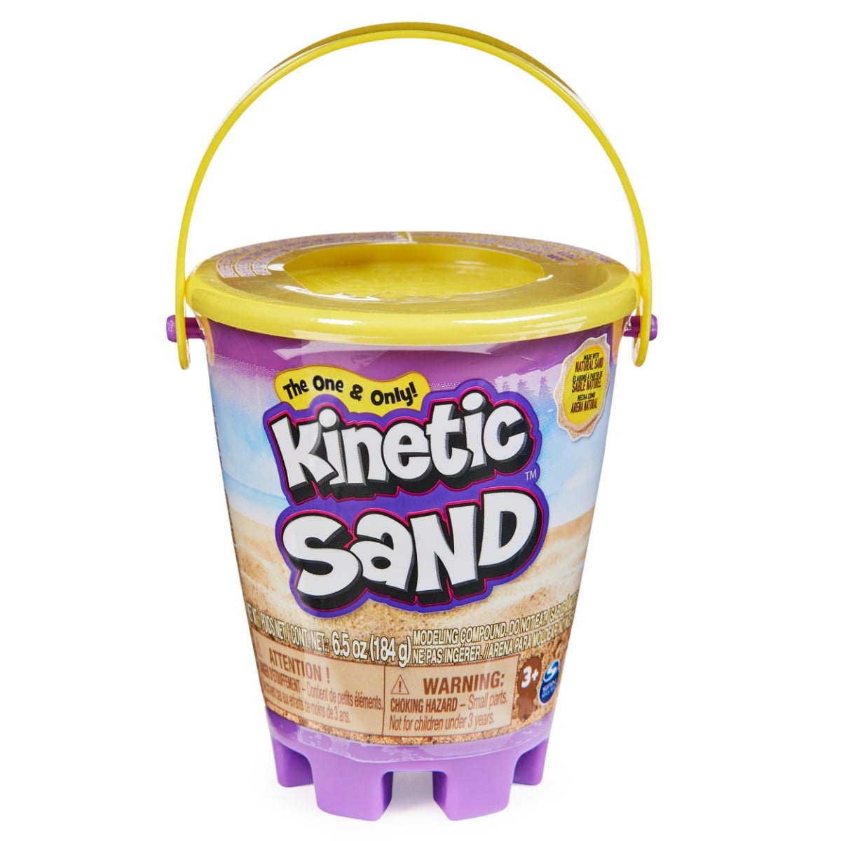 Nisip Kinetic Kinetic Sand cu Galetusa, 0.18 kg