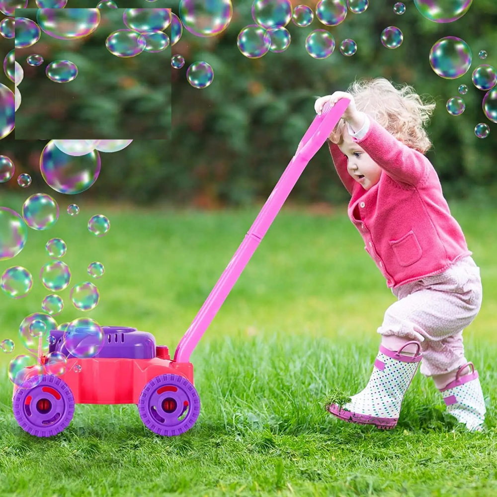 Mașină de Tuns Iarba Moni Bubble cu Baloane - imagine 4