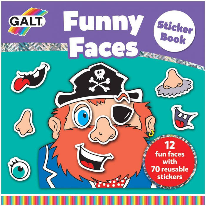 Carte Abtibilduri Funny Faces de la Galt