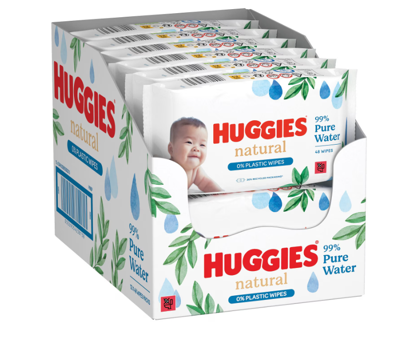 Huggies Natural Biodegradabile 576 buc - imagine 6