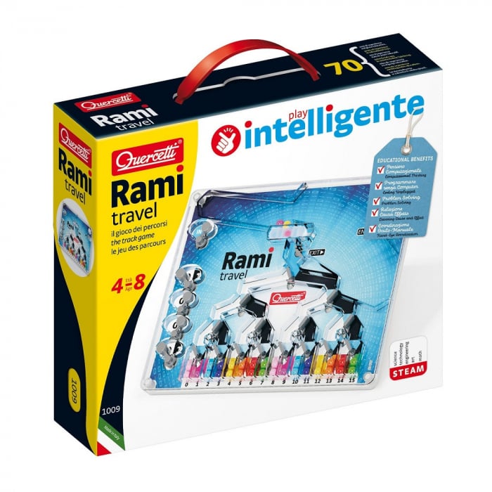 Mini Rami Quercetti | Joc Educațional Abecedar și Numere