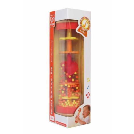 Hape Picaturi de Ploaie Rosu - Jucarie Lemn - imagine 6