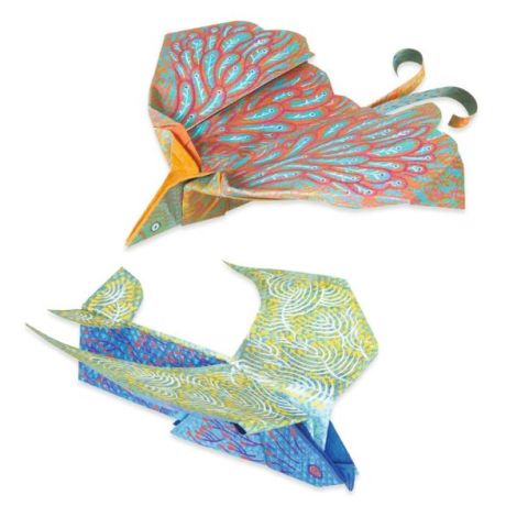 Joc Origami Păsări Zburătoare Djeco - imagine 3