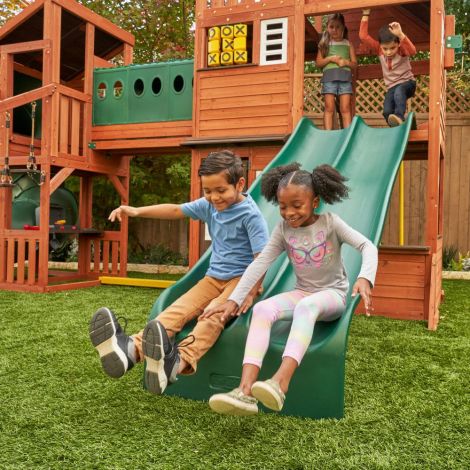 Complex Joacă Leagăn Kidkraft Odyssey 3 Tobogane - imagine 5