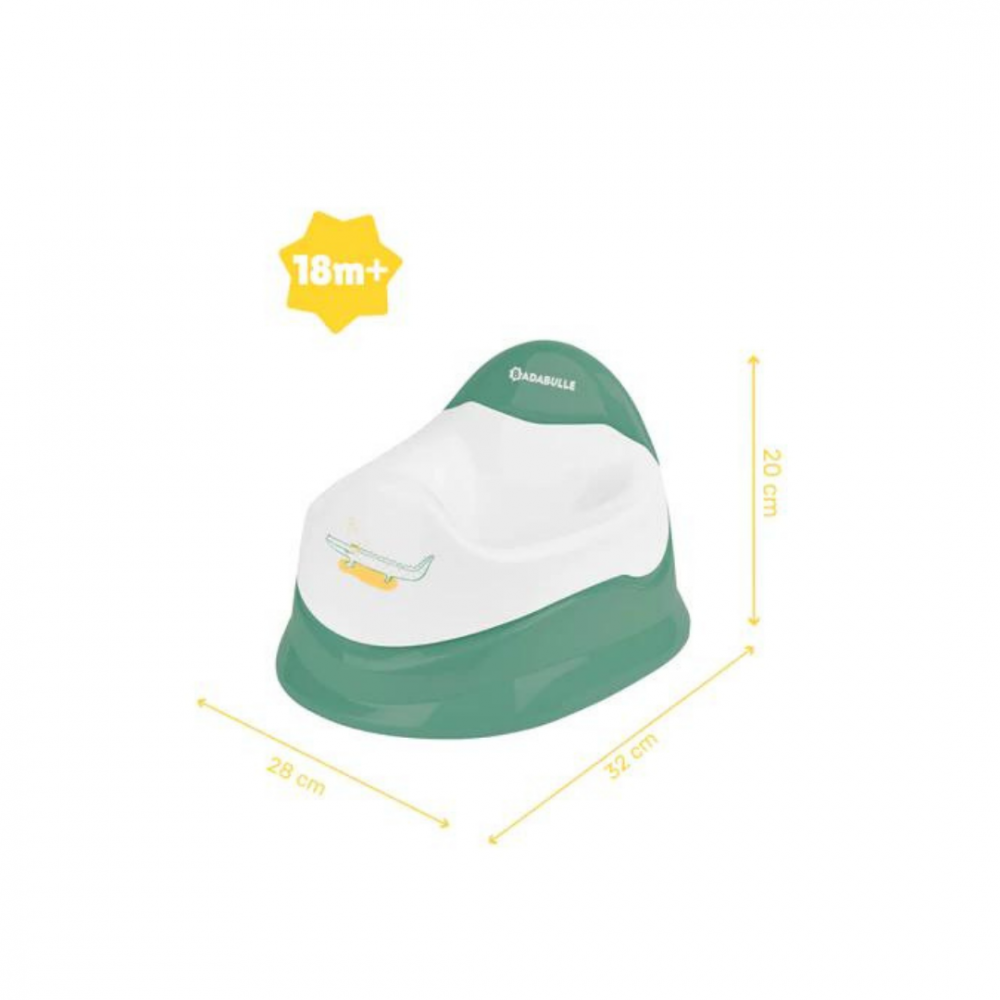 Olita Ergonomică Verde Badabulle | Confort și Siguranță - imagine 3