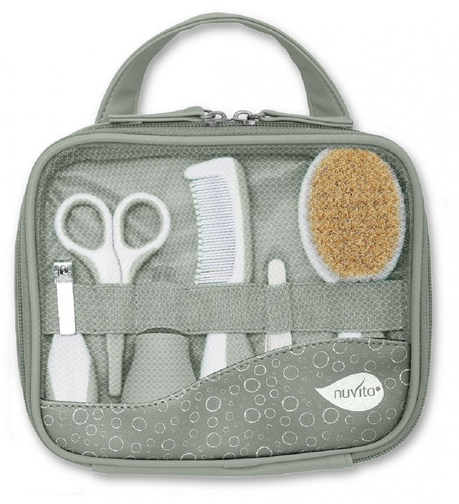 Kit Îngrijire Bebeluși Nuvita Sage Green - imagine 2