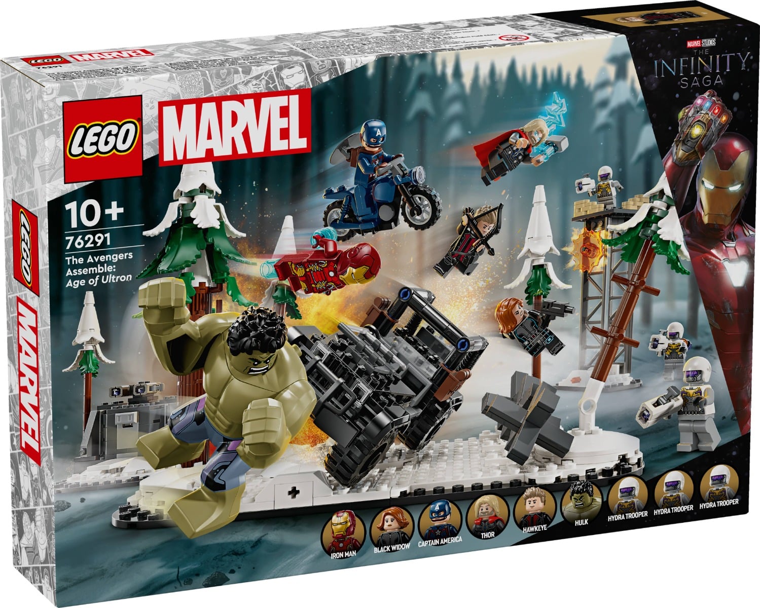LEGO 76291 Razbunatorii Reuniti Sub semnul lui Ultron