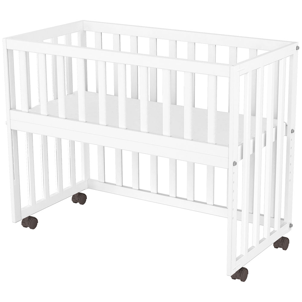 Patut Co-Sleeper Hubners Matei 94x46 cm Alb - imagine 7