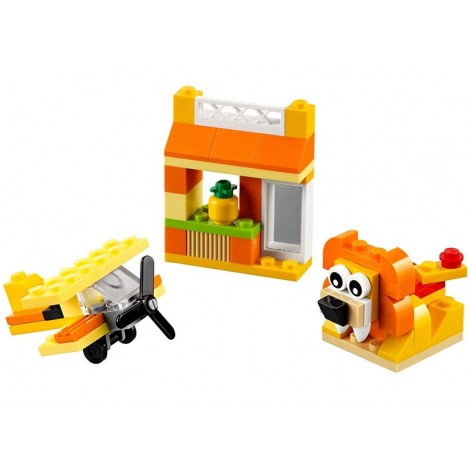 LEGO Classic Cutie Portocalie - Dezvoltă Imaginația - imagine 2