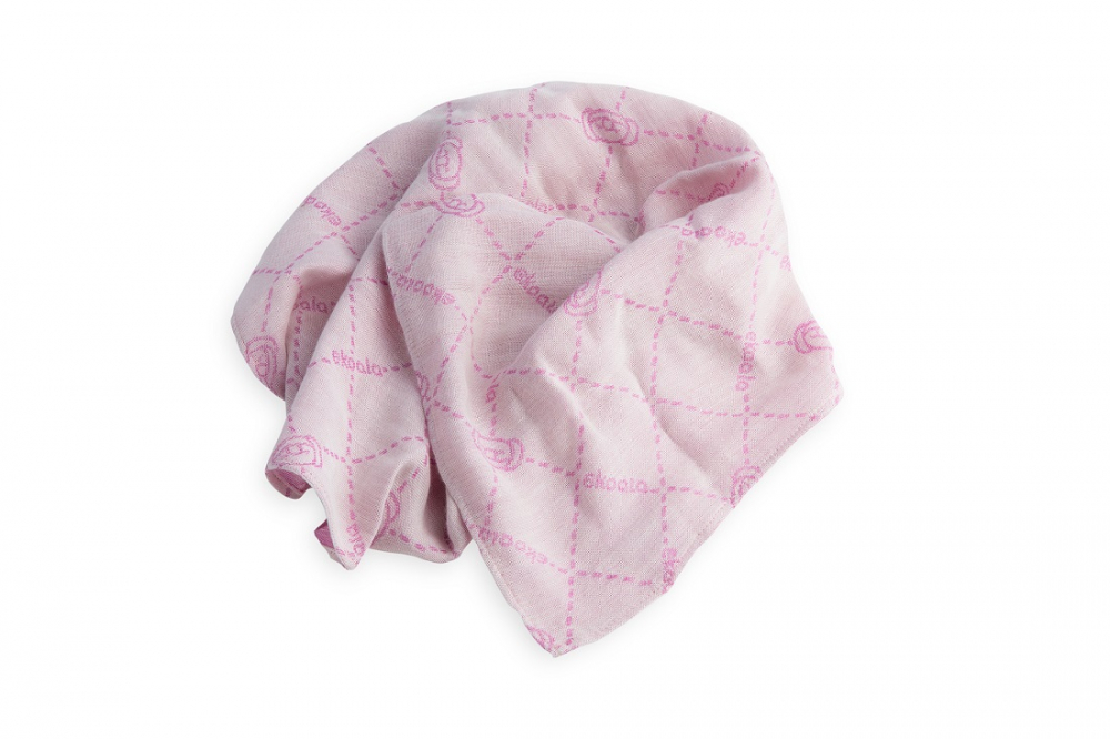 Set Swaddle & Suport Baveta eKoala Purple - imagine 2