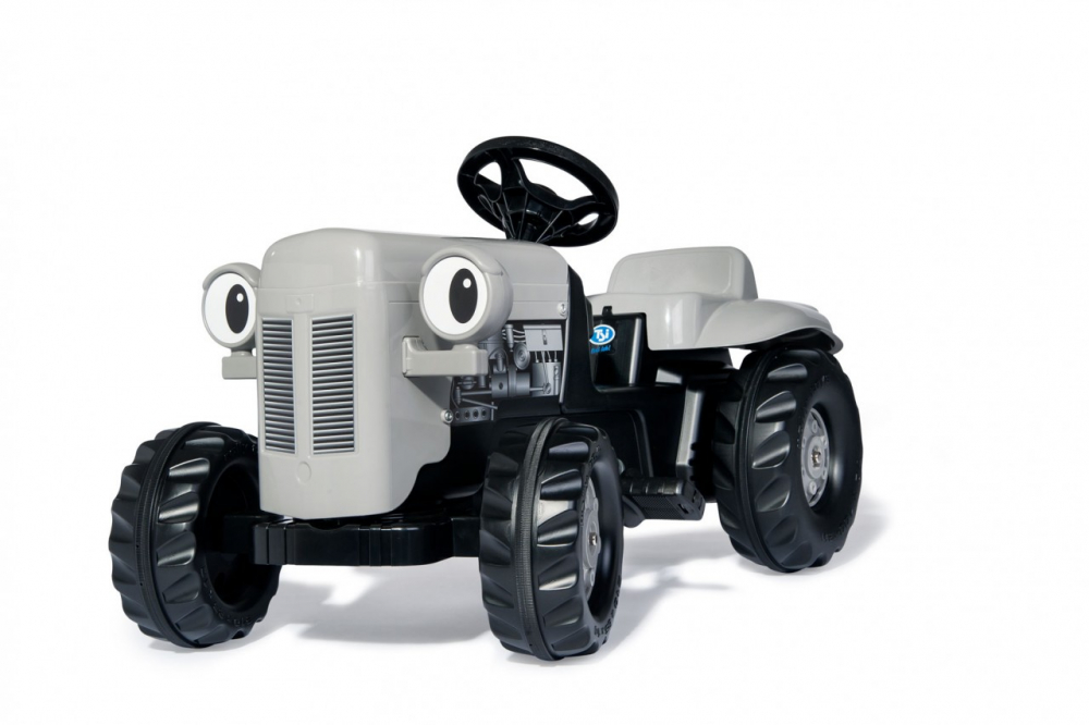 Tractor cu pedale Rolly Kid Little Grey Fergie + Remorcă