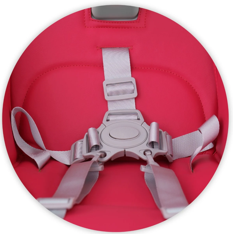 Scaun de masa AppeKids Sky Velvet Rose - imagine 6